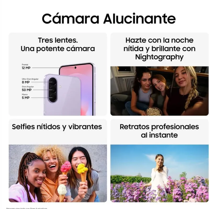 Samsung Galaxy A37 5G 128GB Negro