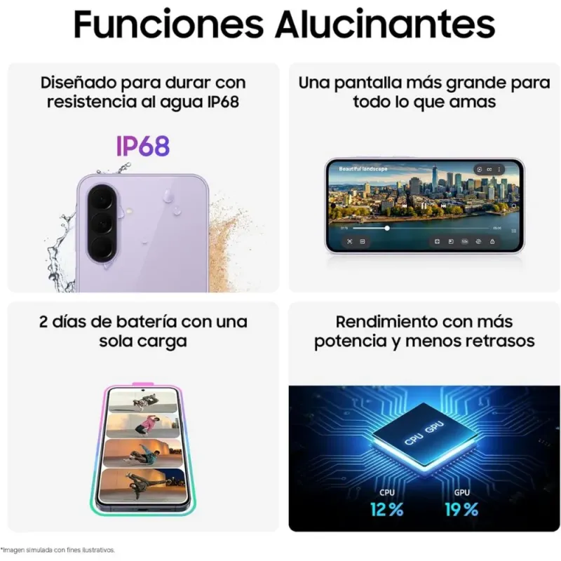 Samsung Galaxy A37 5G 128GB Negro