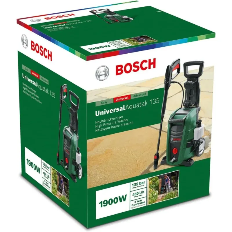 Bosch Universal 135 bar High-Pressure Washer