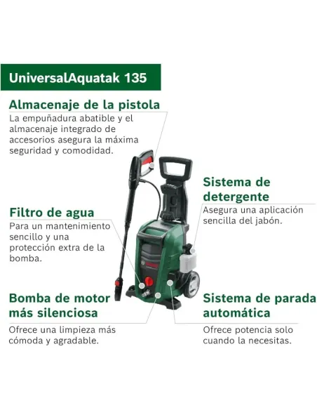 Bosch Universal 135 bar High-Pressure Washer