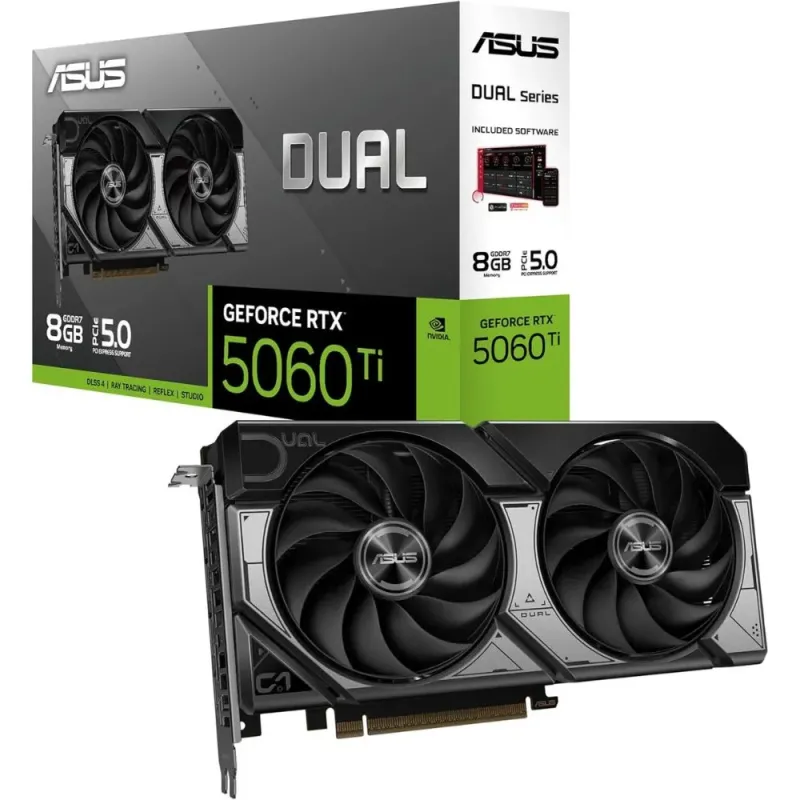 RTX 5060 Ti 8GB GDDR7 DLSS4 - Asus Gaming Graphics Card