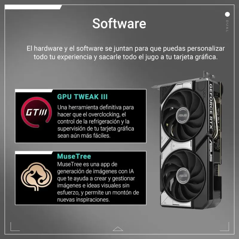RTX 5060 Ti 8GB GDDR7 DLSS4 - Asus Gaming Graphics Card