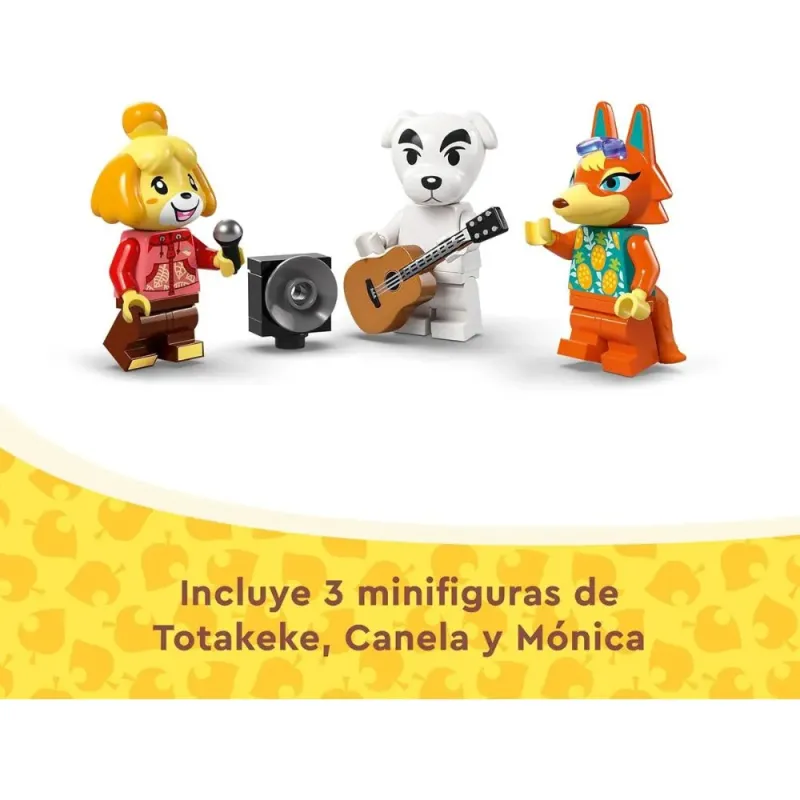 LEGO Animal Crossing - Concierto de Totakeke en la Plaza
