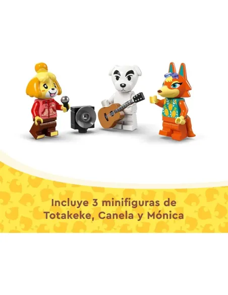 LEGO Animal Crossing - Concierto de Totakeke en la Plaza