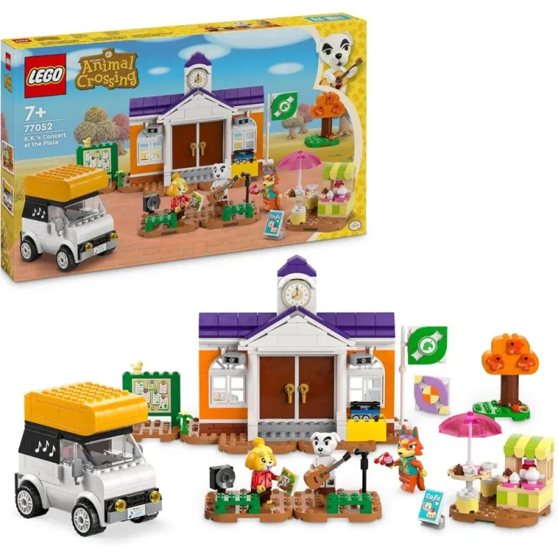 LEGO Animal Crossing - Concierto de Totakeke en la Plaza