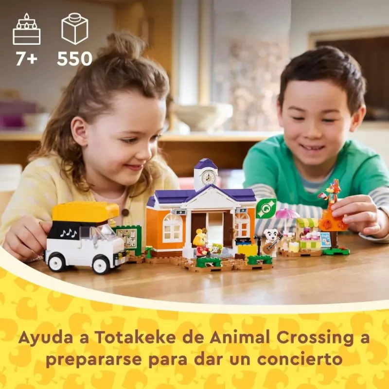 LEGO Animal Crossing - Concierto de Totakeke en la Plaza