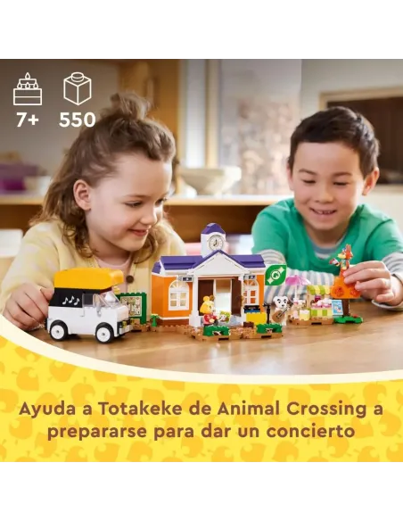 LEGO Animal Crossing - Concierto de Totakeke en la Plaza