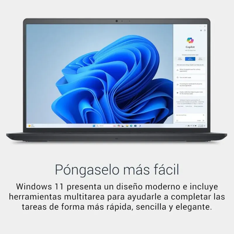 Dell 15 DC15250 Ordenador Portátil 15,6'' FHD 120Hz i7-1355U 16GB/512GB SSD Win11 Negro