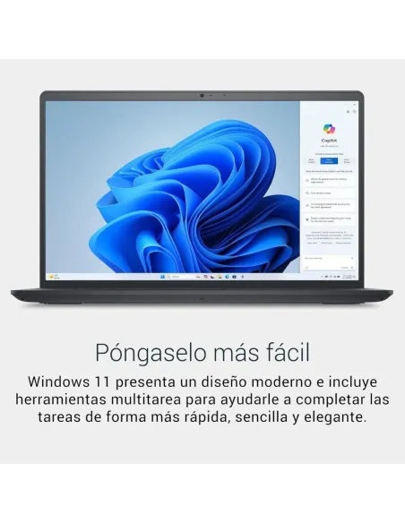 Dell 15 DC15250 Ordenador Portátil 15,6'' FHD 120Hz i7-1355U 16GB/512GB SSD Win11 Negro