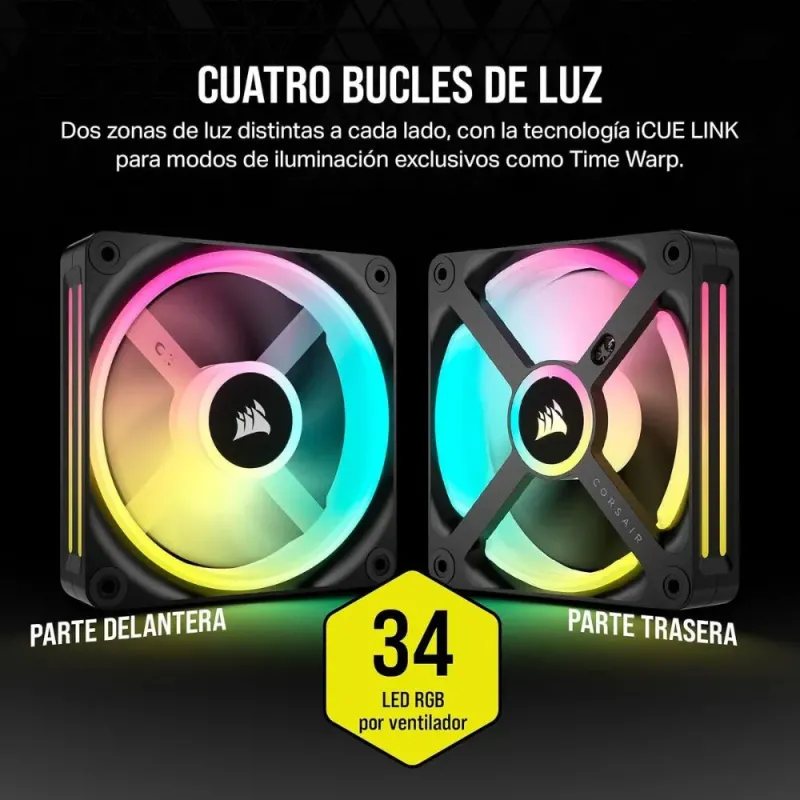 Corsair iCUE Link QX120 RGB 120mm - Magnetic Fan