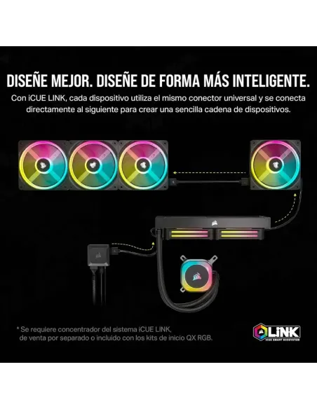 Corsair iCUE Link QX120 RGB 120mm - Magnetic Fan