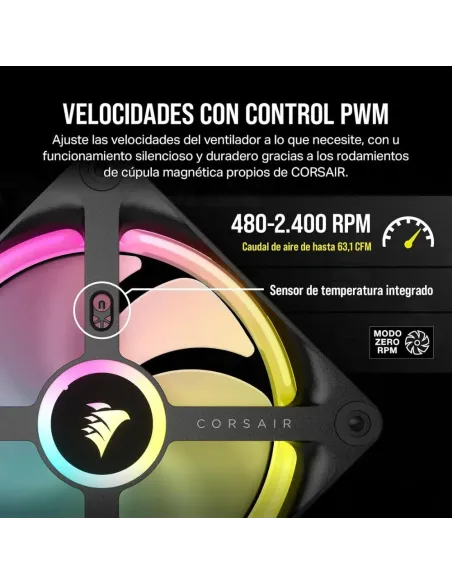 Corsair iCUE Link QX120 RGB 120mm - Magnetic Fan