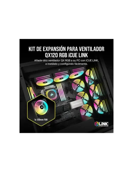 Corsair iCUE Link QX120 RGB 120mm - Magnetic Fan