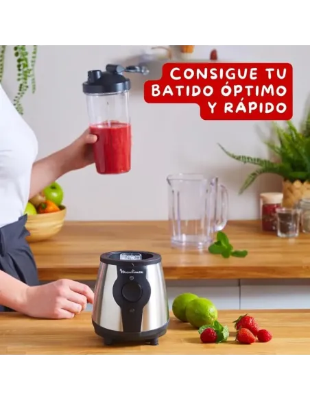 Moulinex Blend & Go 300W - Portable Blender with Bottle
