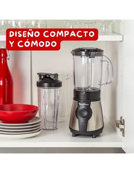 Moulinex Blend & Go 300W - Portable Blender with Bottle