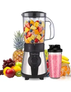 Moulinex Blend & Go 300W - Portable Blender with Bottle