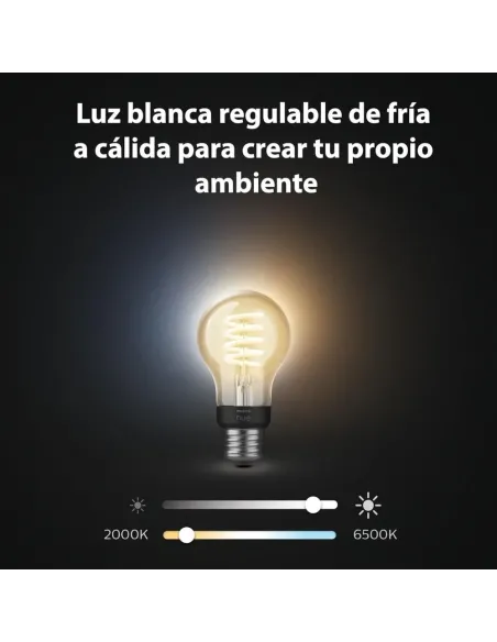 Philips Hue Bombilla LED Inteligente Filamento