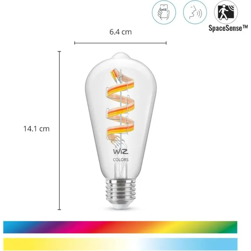 WIZ Bombilla LED inteligente E27