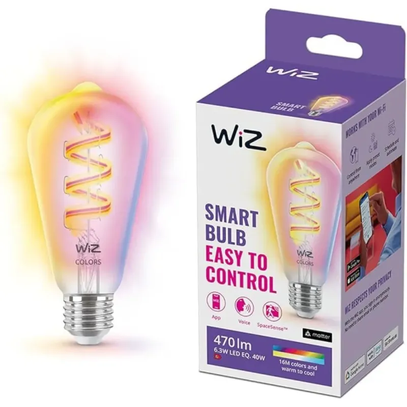 WIZ Bombilla LED inteligente E27