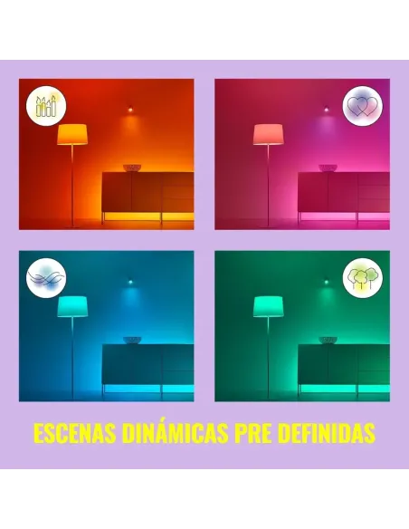 WiZ pack de 2 - Bombilla LED Inteligente Wi-Fi, Vela