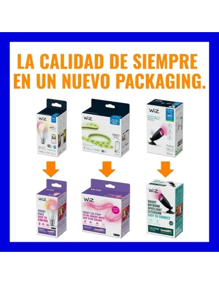 WiZ pack de 2 - Bombilla LED Inteligente Wi-Fi, Vela