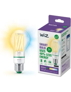 WiZ - Bombilla LED inteligente, E27, clase A