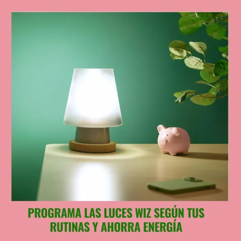 WiZ - Bombilla LED inteligente, E27, clase A