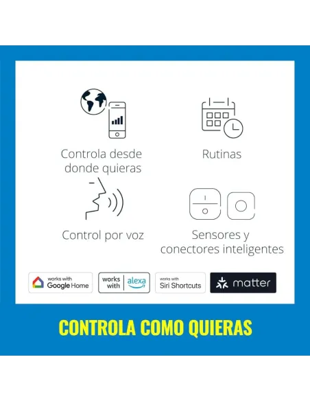 WiZ - Bombilla LED inteligente, E27, clase A