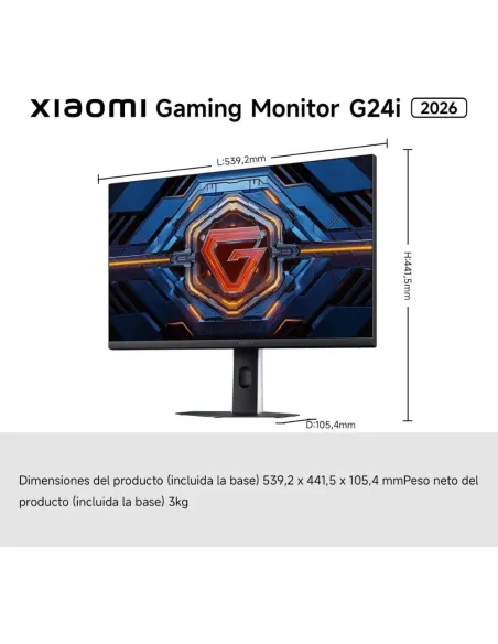Xiaomi G24i 2026 Monitor Gaming 23,8'' FHD 200Hz FreeSync Premium HDR400
