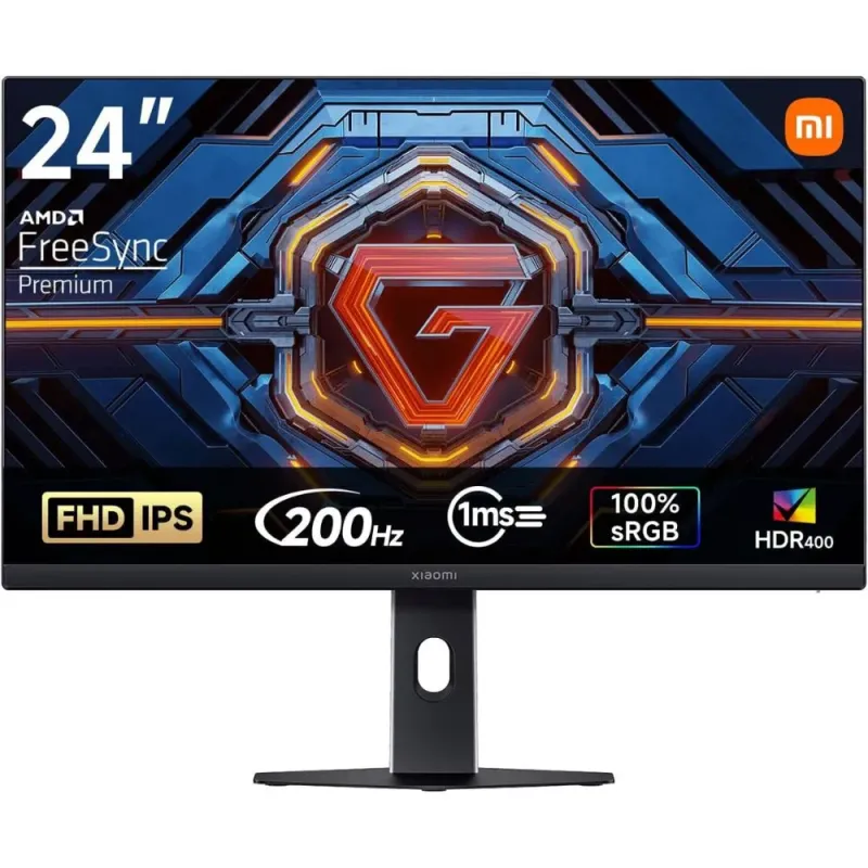 Xiaomi G24i 2026 Monitor Gaming 23,8'' FHD 200Hz FreeSync Premium HDR400