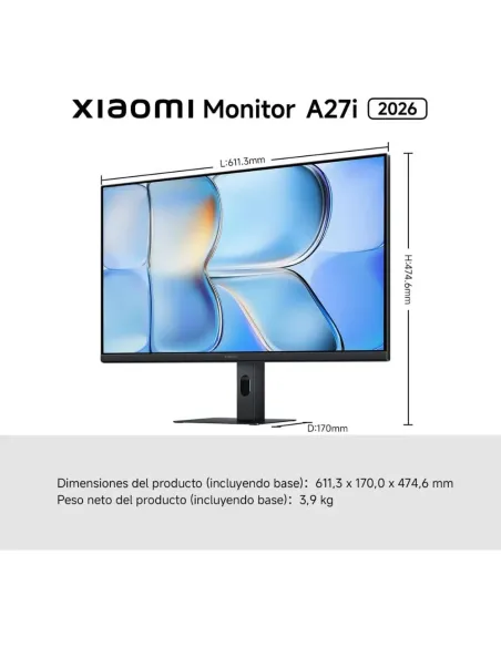 Xiaomi A27i 2026 Monitor 27​'' FHD 144Hz IPS