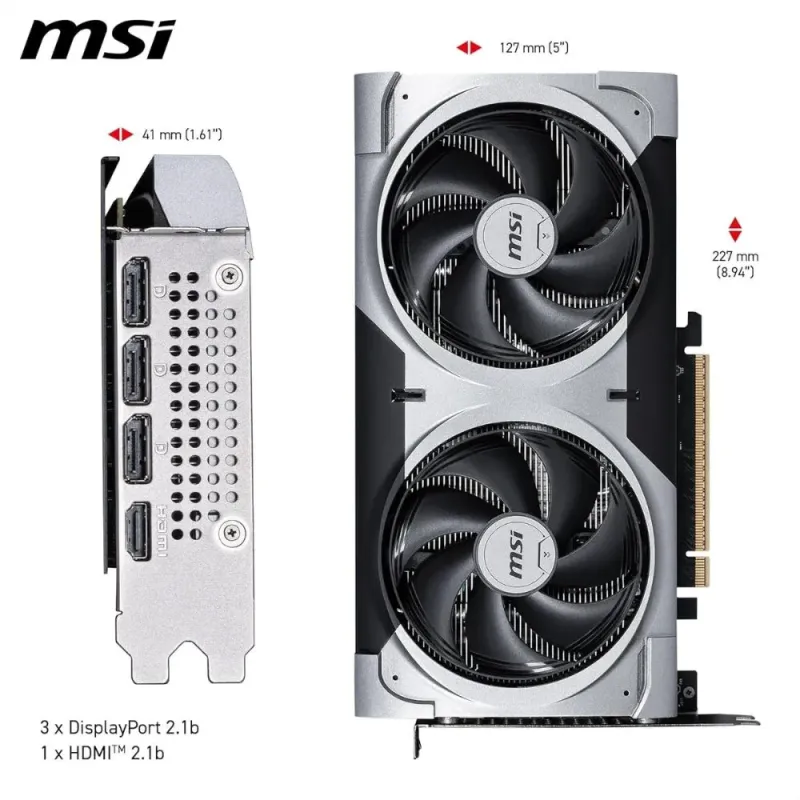 RTX 5060 Ti 8GB GDDR7 Gaming Graphics Card PCIe 5.0