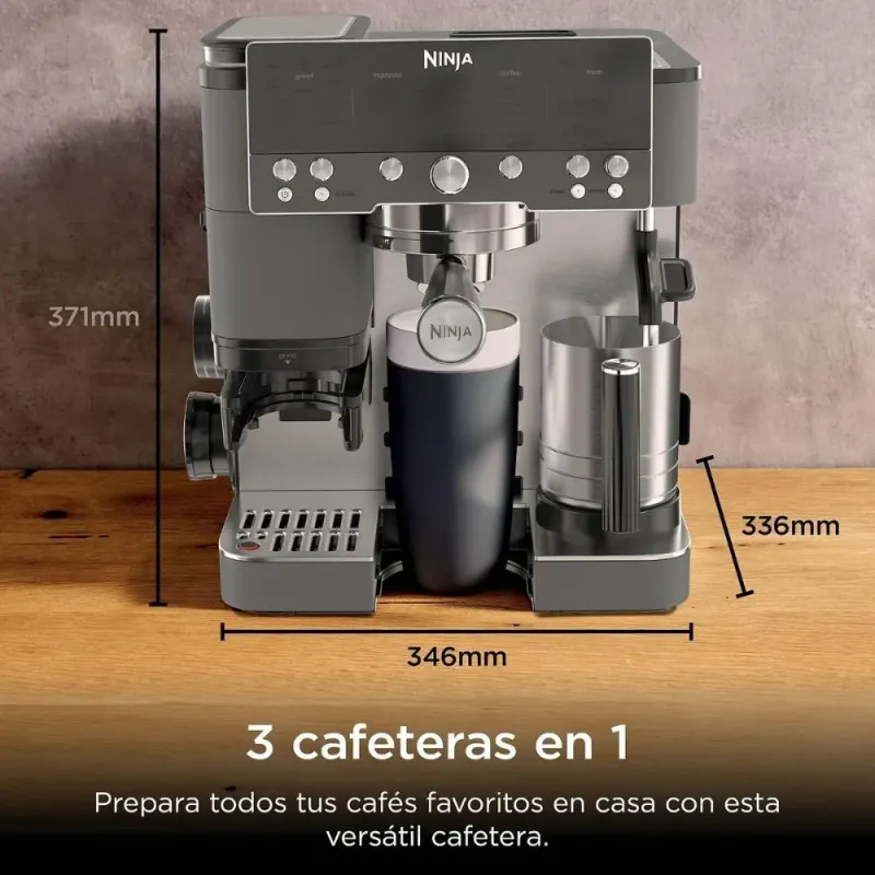 Ninja Luxe Premier 3-in-1 Coffee Maker | Espresso, Filter