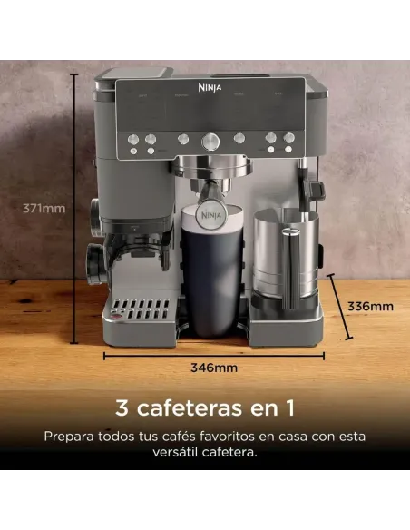 Ninja Luxe Premier 3-in-1 Coffee Maker | Espresso, Filter