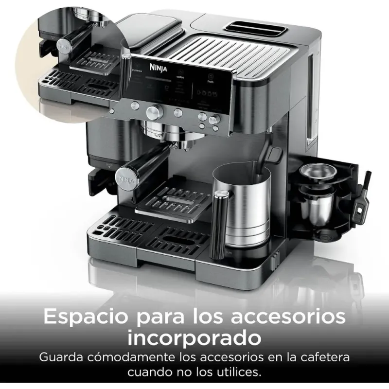 Ninja Luxe Premier 3-in-1 Coffee Maker | Espresso, Filter