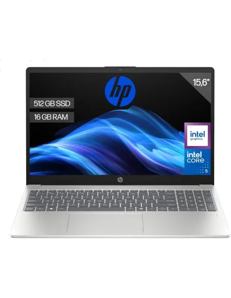HP 15-fd0402ns Ordenador Portátil 15,6'' FHD Intel Core 5 120U 16GB/1TB SSD Win11 Azul