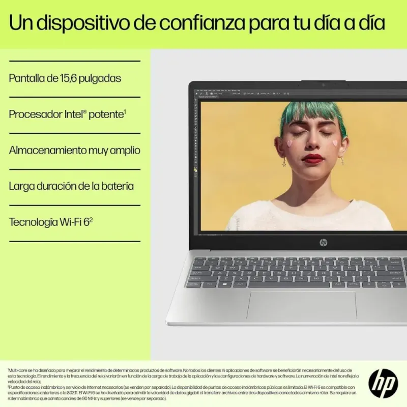 HP 15-fd0402ns Ordenador Portátil 15,6'' FHD Intel Core 5 120U 16GB/1TB SSD Win11 Azul