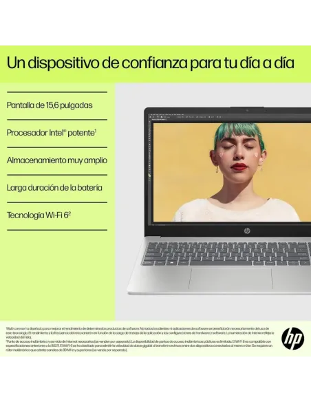 HP 15-fd0402ns Ordenador Portátil 15,6'' FHD Intel Core 5 120U 16GB/1TB SSD Win11 Azul