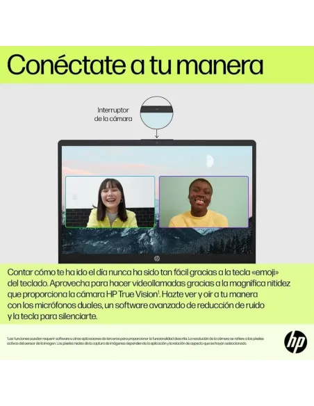 HP 15-fd0402ns Ordenador Portátil 15,6'' FHD Intel Core 5 120U 16GB/1TB SSD Win11 Azul