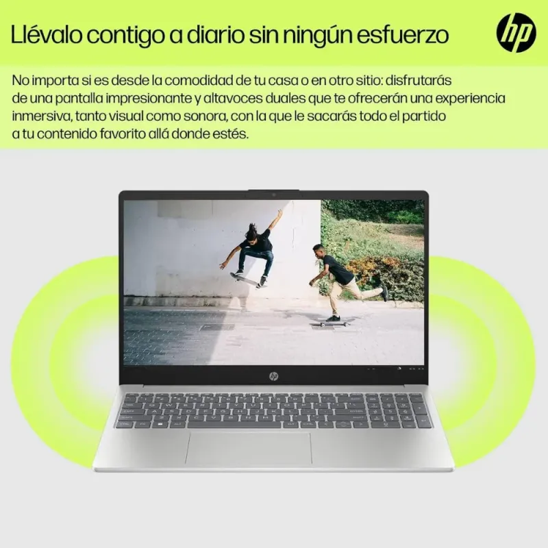 HP 15-fd0402ns Ordenador Portátil 15,6'' FHD Intel Core 5 120U 16GB/1TB SSD Win11 Azul