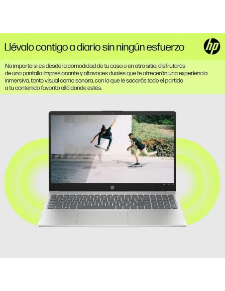HP 15-fd0402ns Ordenador Portátil 15,6'' FHD Intel Core 5 120U 16GB/1TB SSD Win11 Azul
