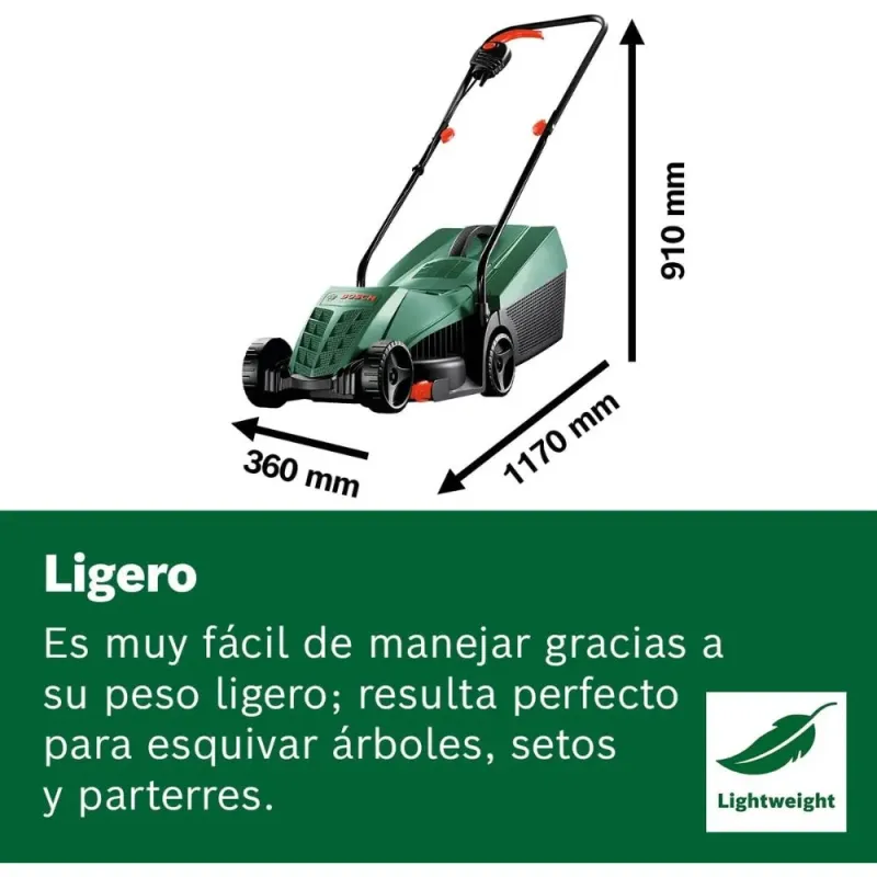 Bosch cortacésped con cable EasyRotak