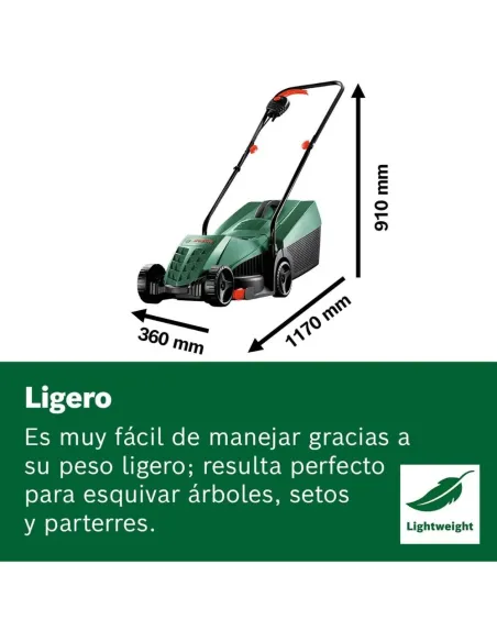 Bosch cortacésped con cable EasyRotak