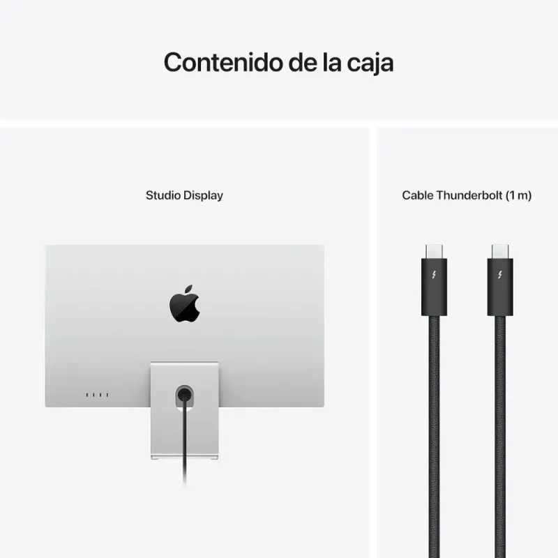 Apple Studio Display 27'' Retina 5K Vidrio Nanotexturizado Soporte Inclinable Thunderbolt 3 2025