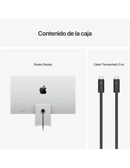 Apple Studio Display 27'' Retina 5K Vidrio Nanotexturizado Soporte Inclinable Thunderbolt 3 2025