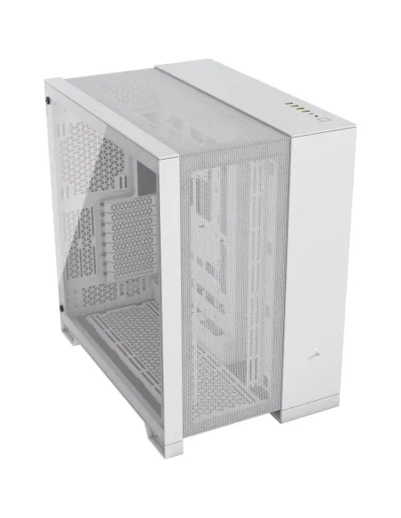 Corsair 6500D AirFlow Semitorre ATX Cristal Templado USB-C Blanca