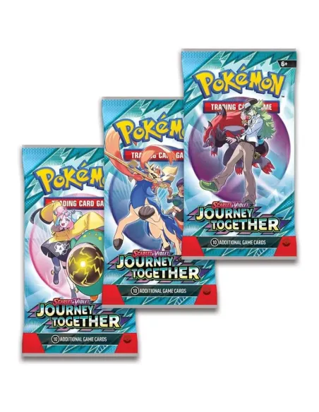 Pokemon TCG: Journey Together 3 Pack Blister (EN)