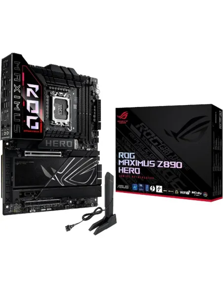 ASUS ROG Maximus Z890 Hero Placa Base ATX LGA1851 DDR5 PCIe 5.0 6x M.2 WiFi 7 Negro