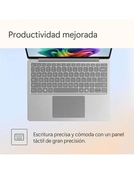 Microsoft Surface Laptop Copilot+ PC 13'' Snapdragon X Plus 16GB/512GB SSD Táctil Platino