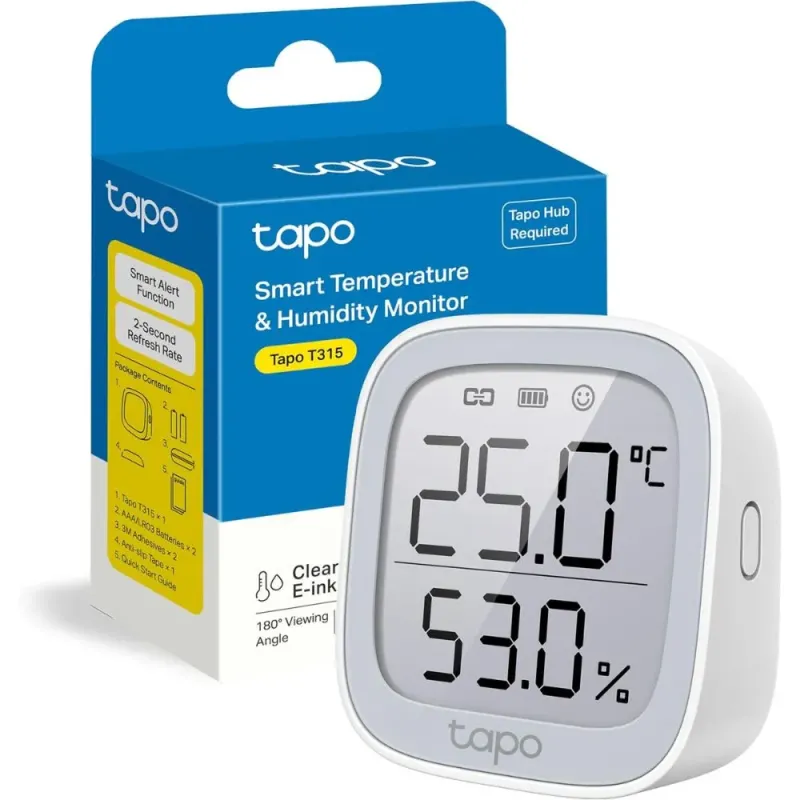 Tapo T315 – Monitor de Temperatura y Humedad